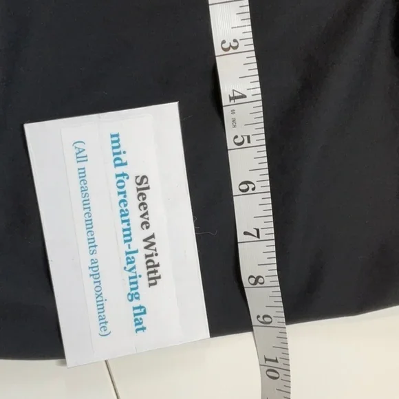 ELOQUII Long Sleeve Blouse Top Black Size 18 - Picture 8 of 9